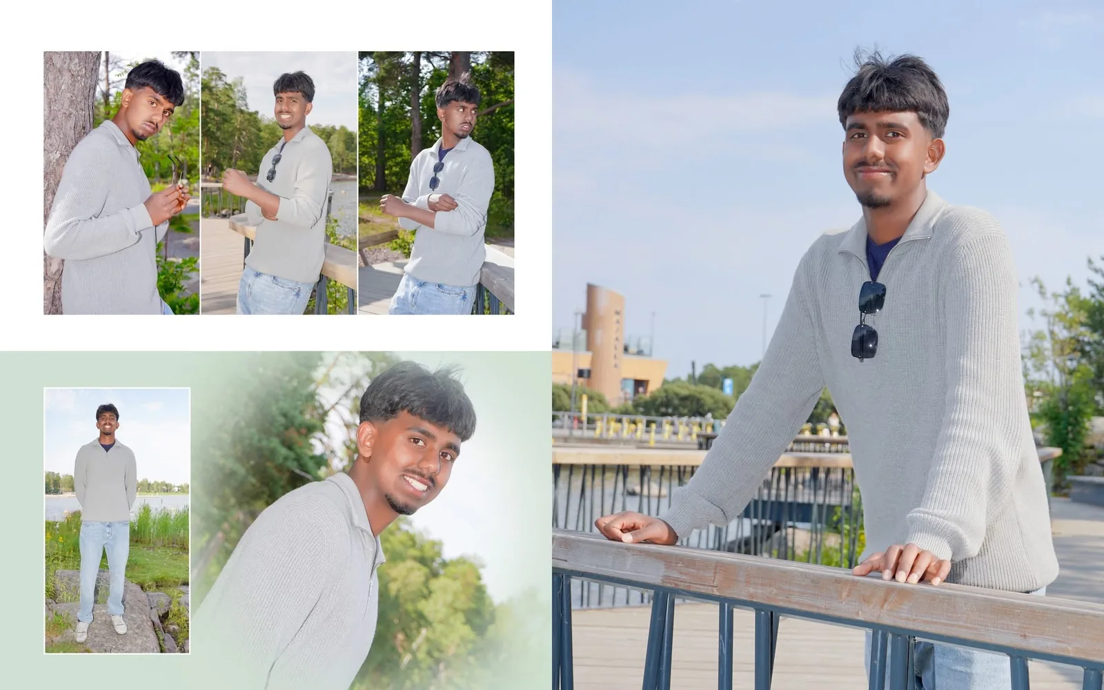 Outdoor portrait photography by Aaric Studio